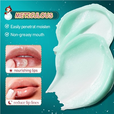 Набор бальзамов для губ Новогодний из 4 ШТУК Sadoer