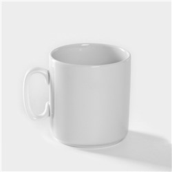 Кружка Добрушский завод «Джойс», 300 мл, фарфор, белая