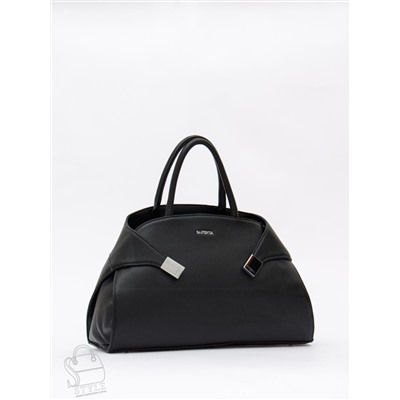 Сумка женская кожаная 98349-2P black Velina Fabbiano-Safenta  в Новосибирске
