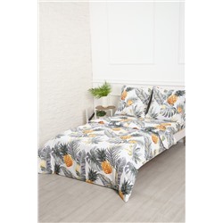 КПБ С листьями ананасы полисатин, наволочки 70х70см НАТАЛИ, 1099748