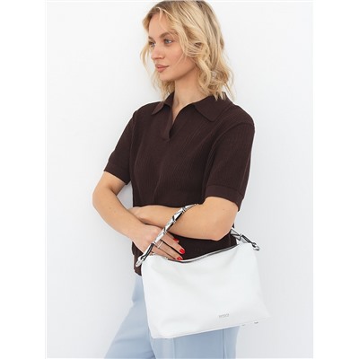 Сумка 58491 white Velina Fabbiana-Safenta