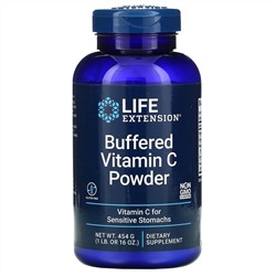 Life Extension, буферизованный порошок витамина C, 454 г (16 унций)