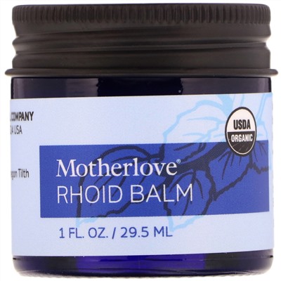 Motherlove, Бальзам Rhoid, 29,5 мл