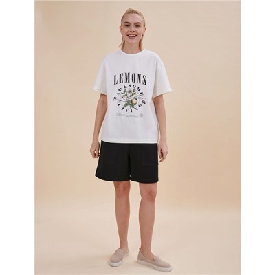 Футболка женская Pelican, размер 48, белая