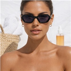 Очки женские солнцезащитные, имидживые, квадратные, арт.007.376