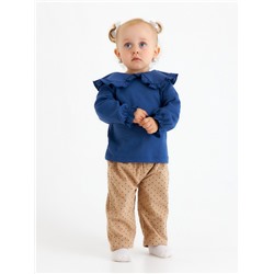 Кофточка для девочки Крошка Я BASIC LINE, рост 62-68 см, синяя