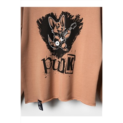 Комплект трикотажный для девочек: толстовка, брюки PLAYTODAY, 1240165