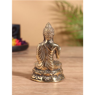 Сувенир «Будда Благословения», 6×5×11 см, бронза