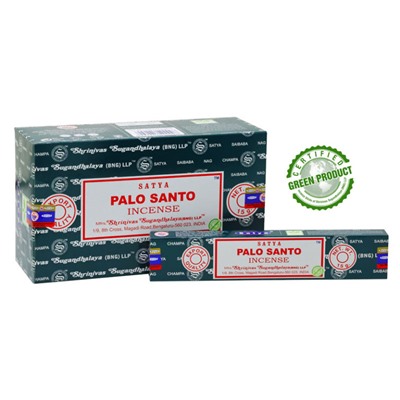 SATYA Бангалор Ароматические палочки Palo Santo (15г.*12уп)