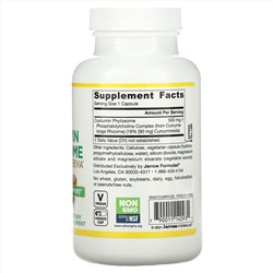 Jarrow Formulas, фитосомы куркумина, 500 мг, 120 вегетарианских капсул