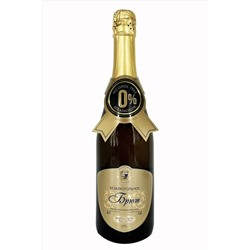 Шампанское безалкогольное Брют, стекло 750мл ЭКОПРОДУКТЫ, 1137012