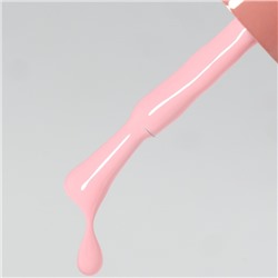 Гель лак для ногтей, однотонный, трехфазный, 10 мл, LED/UV, розовый (130)