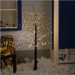 УЦЕНКА Дерево светодиодное 1.5 м, 224 LED, 220 В, эффект мерцания, свечение белое/тёплое белое