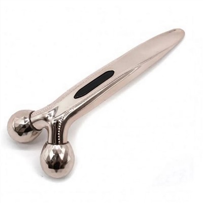 Nail Art Роликовый лифтинг-массажер для лица и тела / 3D Body Massager Andorse, золотистый 18466