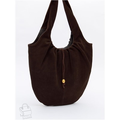 Сумка женская кожаная 1018-1MF coffee  Polina&Eiterou  в Новосибирске