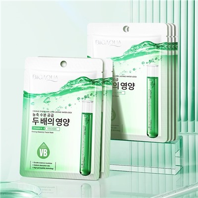 Тканевая маска для лица Витамином B + Коллаген BIOAQUA