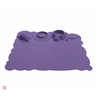 Коврик для творчества Silihome силиконовый, ассорти, с органайзером, 415*370 мм