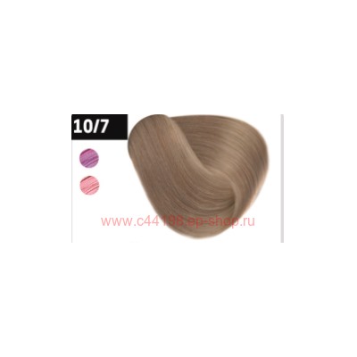 OLLIN SILK TOUCH 10/7 светлый блондин коричневый 60мл Безаммиачный стойкий краситель для волос