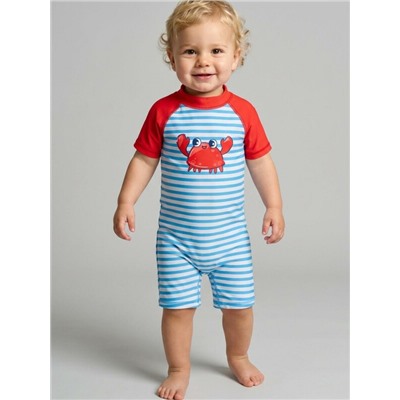 Комбинезон детский плавательный трикотажный для мальчиков