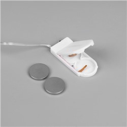 Набор для творчества «Ёлка зелёная» 18×36×18 см, дерево, текстиль, батарейки CR2032×2 (в комплекте), свечение тёплое белое