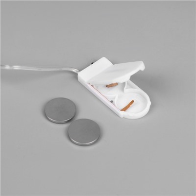 Набор для творчества «Ёлка зелёная» 18×36×18 см, дерево, текстиль, батарейки CR2032×2 (в комплекте), свечение тёплое белое