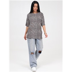 Фолк - футболка коричневый