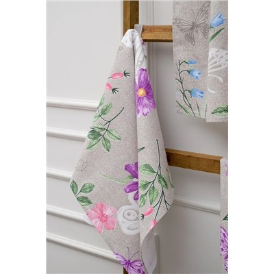 Натали Полотенце Набор полотенец Бабочки и цветы