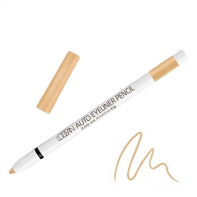 L‘OCEAN Водостойкий автоматический карандаш для глаз / Auto Eyeliner Pencil #06, Twinkle Beige, 0,5 г 22745