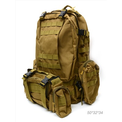 Рюкзак 50х32х34 см хаки / MR2А /уп 1/23 февраля
