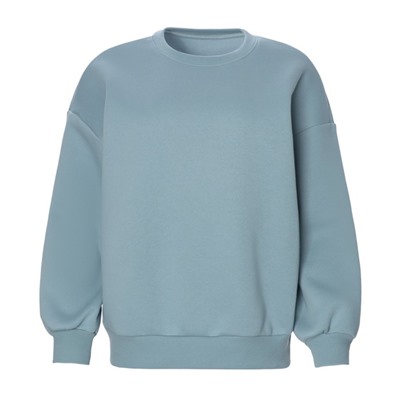 Свитшот женский с начёсом Mark Formelle, голубой, размер 48 (L)