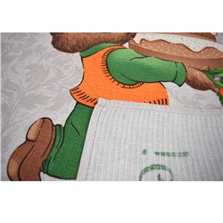 5060 Полотенце вафельное 50*60 "Поздравляю"