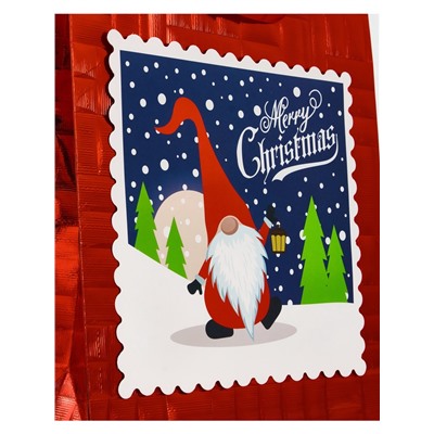 Набор подарочных пакетов 2 шт., металлизированные «Новый год», 25×30.5×12.5 см