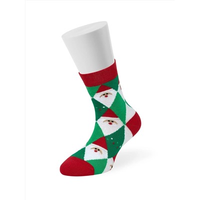 Omsa Носки OMSA kids   Calzino 21N62 плюш (Санта)