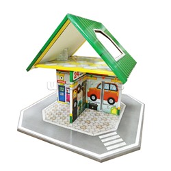 Кукольный домик быстрой сборки. Dream House. "Автозаправка"
