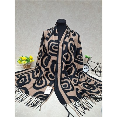 Мягкий палантин из кашемира мультицвет