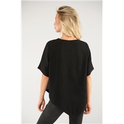 Женская асимметричная футболка Happyfox