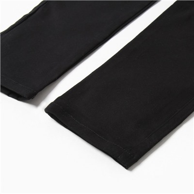 Джинсы для мальчика, цвет чёрный, рост 134 см