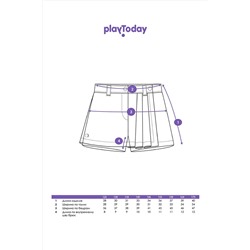 Юбка-шорты PLAYTODAY, 1124281