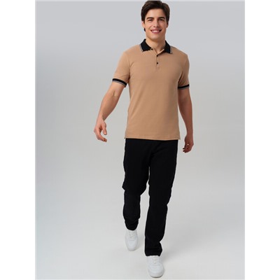 Джемпер трикотажный с воротником поло для мужчин