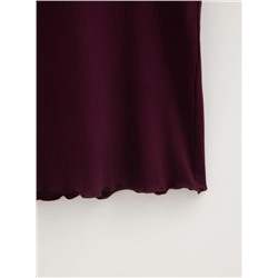 Джемперы CONTE LD 1166 Топ в рубчик из премиальной вискозы