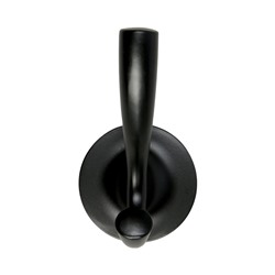 Крючок мебельный CAPPIO CONE, двухрожковый, цвет черный, 3 шт.