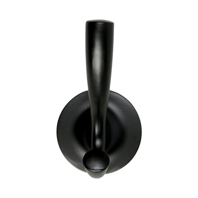 Крючок мебельный CAPPIO CONE, двухрожковый, цвет черный, 3 шт.