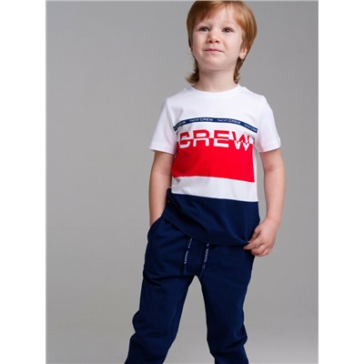 Комплект трикотажный для мальчиков: фуфайка (футболка), брюки