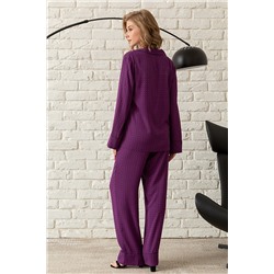 Пижама жен: куртка, брюки Mia Cara AW23WW318 Plum Jam сливовый