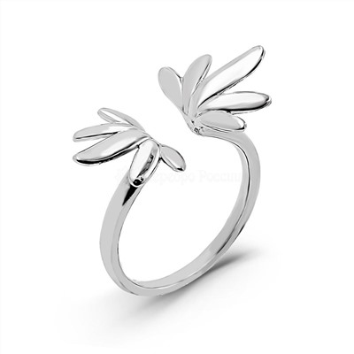 Кольцо из родированного серебра 925 пробы R08345р