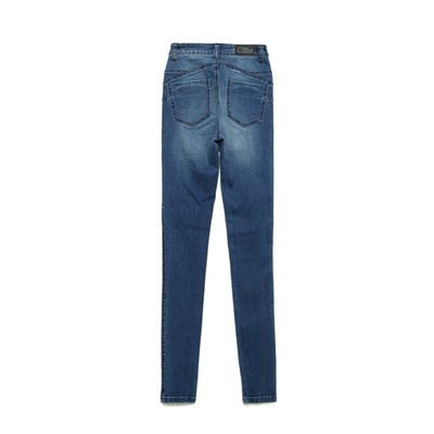 Skinny CONTE CON-144 Моделирующие eco-friendly джинсы skinny push-up с высокой посадкой