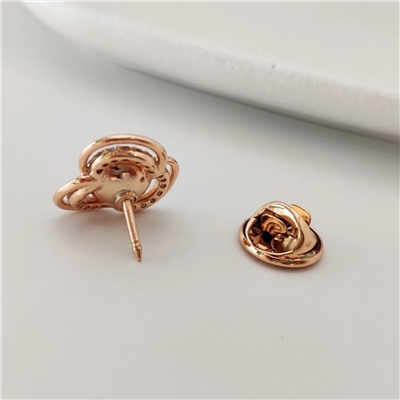 Брошь-значок с кристаллами Swarovski