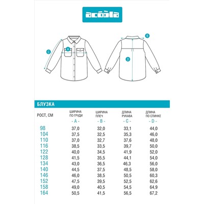 Блуза ACOOLA, 1123883