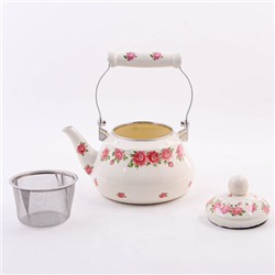 5119-1 Чайник заварочный эмалированный 1,5л Rose (х12)