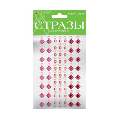 Декоративные наклейки СТРАЗЫ "КРИСТАЛЛЫ-2 (ПРАЗДНИК)" №55 2-122 Альт